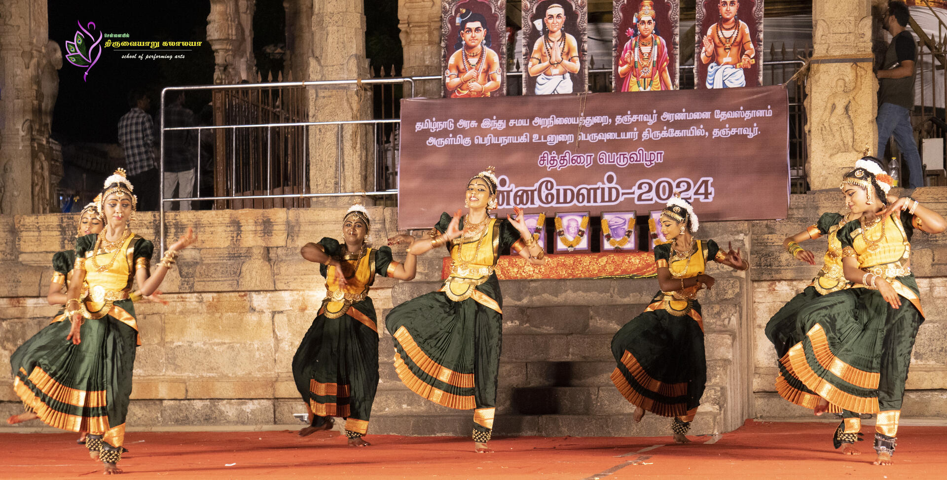 Students showcasing technical brilliance at the Indiaan World Record event