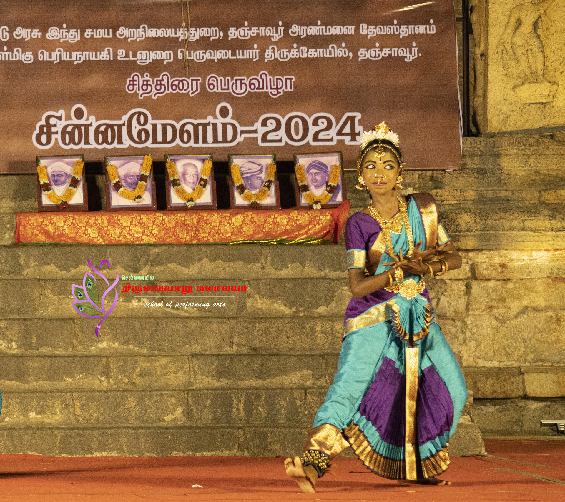 Bharatanatyam performance — mudra detail